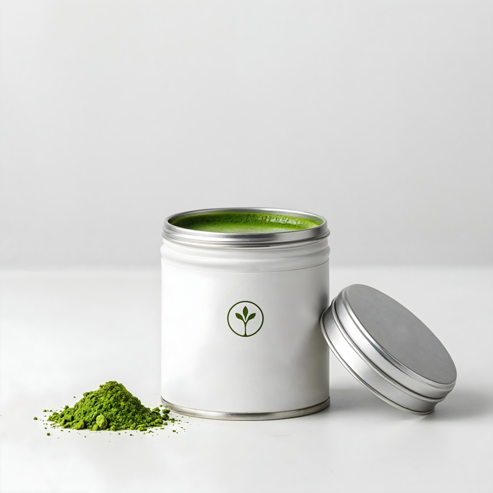 Matcha Colágeno en su lata